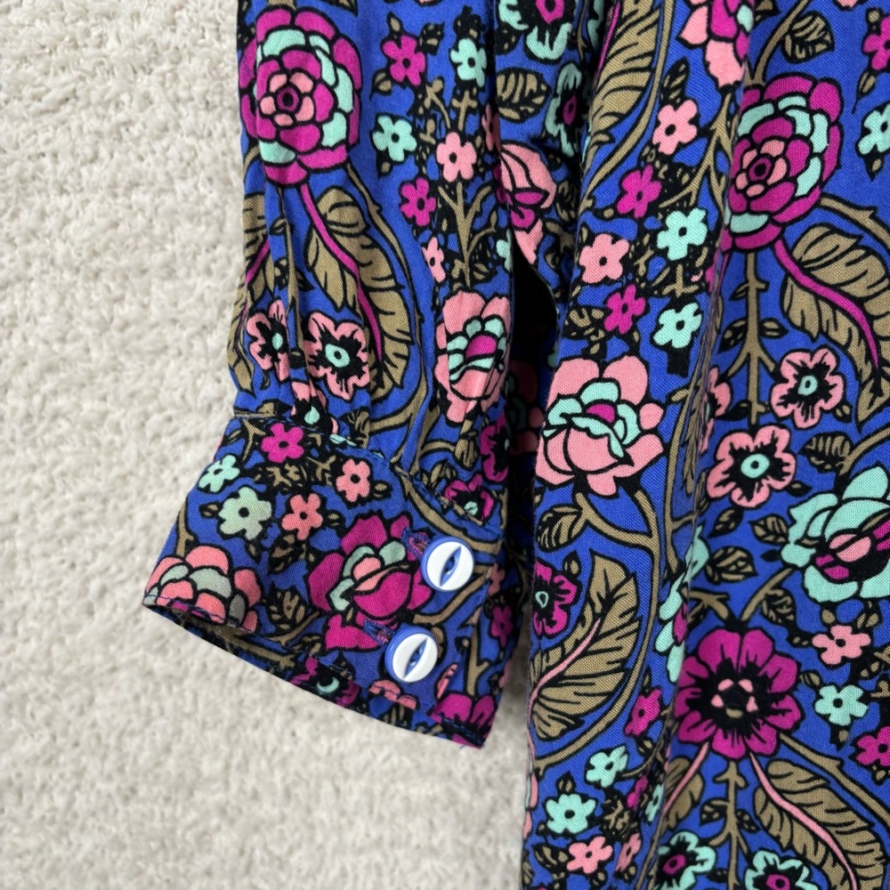 Matilda Jane Dress Large Thoughts and Dreams Floral Multi Colored Boho - Picture 7 of 10